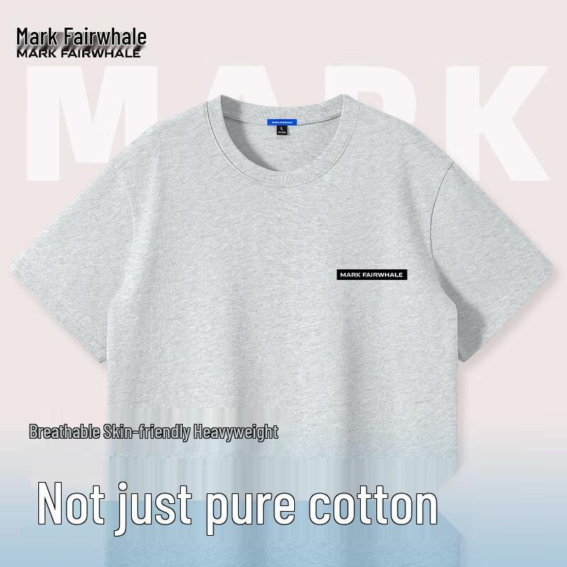 Mark Hua Fei Men s Pure Cotton Oversized T-Shirt 4XL