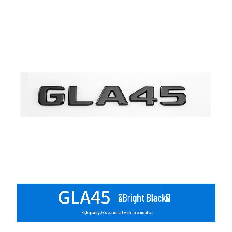Mercedes AMG A45 CLA45 GLA45 Turbo 4MATIC Emblem Aufkleber