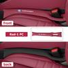 Hub Caps 2pcs Two-color Patchwork Suede Material Car Seat Gap Filler For Volkswagen VW Golf 4 5 6 7 Polo Jetta Sagitar Magotan P