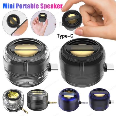 Tragbarer Mini-Lautsprecher Universeller 3,5-mm-Stecker Mini-Soundbox Handy-Lautsprecher Verstärker Externer Line-in-Lautsprecher