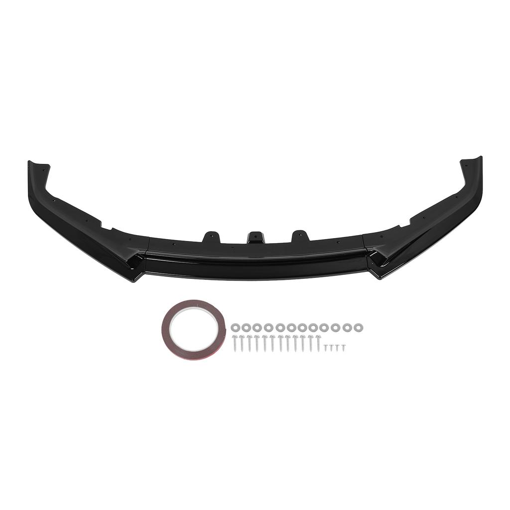 3 Pcs Front Bumper Lip Body Kit Glossy Black Racing Look Front Bumper Lip Spoiler for GT86 FT86 Scion FR S 2012 To 2016