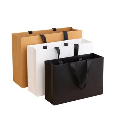 Big Size Kraft Paper Bag Custom Logo Kraft Paper Bag Good Quality Cheap Shopping Gift Kraft Paper Packing Manufacturer OEM