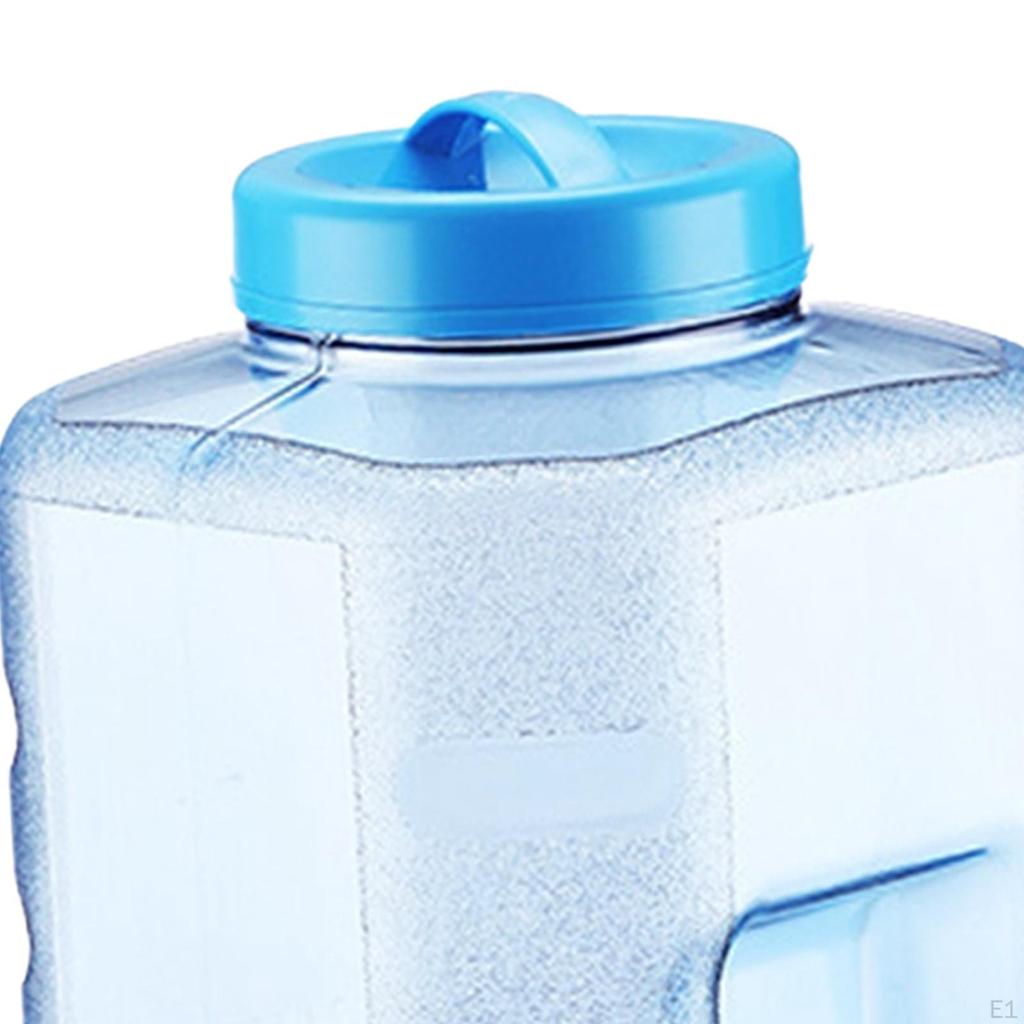 Camping Water Container Barrel Portable Tank with Lid Empty Jug Bottle for