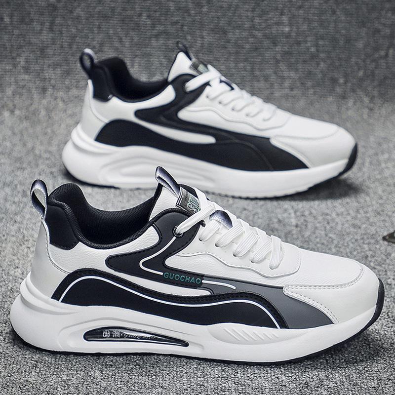 Casual shoes men's autumn and winter versatile new men's trend sports running shoes Korean version versatile deodorant student men's shoes