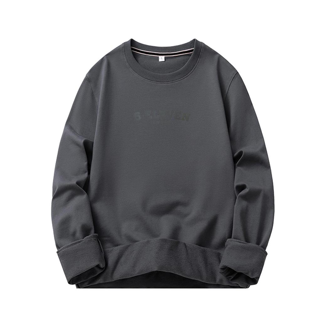 Men's Plus Size Fleece Sweatshirt - Winter Warmth Round Neck Pullover