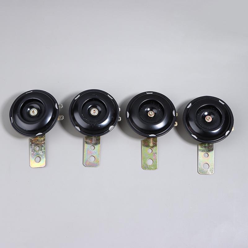 12V 48V 60V General Motorcycle Electric Horn Kit Waterproof Round Speaker Loud Electric Horn Suitable For Bicycle Scooter 105Db