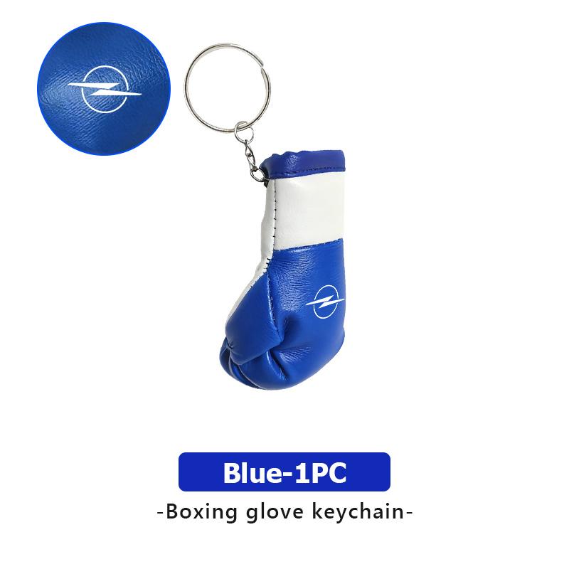 

Trendy Boxing Gloves Keychains Gift Car Key Sport Backpack Pendant For Opel Insignia Astra G J F K Vectra C H Corsa C B D Omega