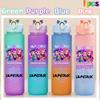 750ML KPop Demon Hunters HUNTR/X Rumi Mira Zoey Jinu Colore Degradé Tazza Acqua Bambino Borraccia con Cannuccia Saja Ragazzi Tigre Regalo