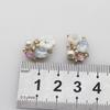 LKERAN 10pcs New DIY Decoration Buttons Metal Button Wedding Dress Accessories for 18 * 12mm