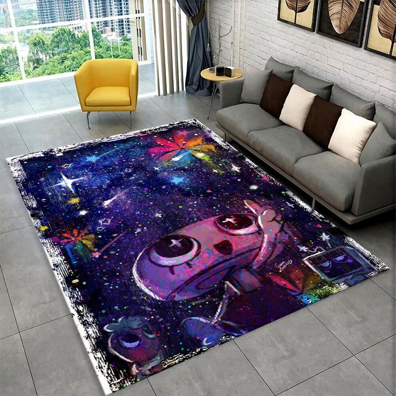 Game Dandy World Cartoon Non-Slip Area Rug for Living Room,Bedroom,Playroom,Soft Carpet Floor Mat Home Decor Rug Kids Room
