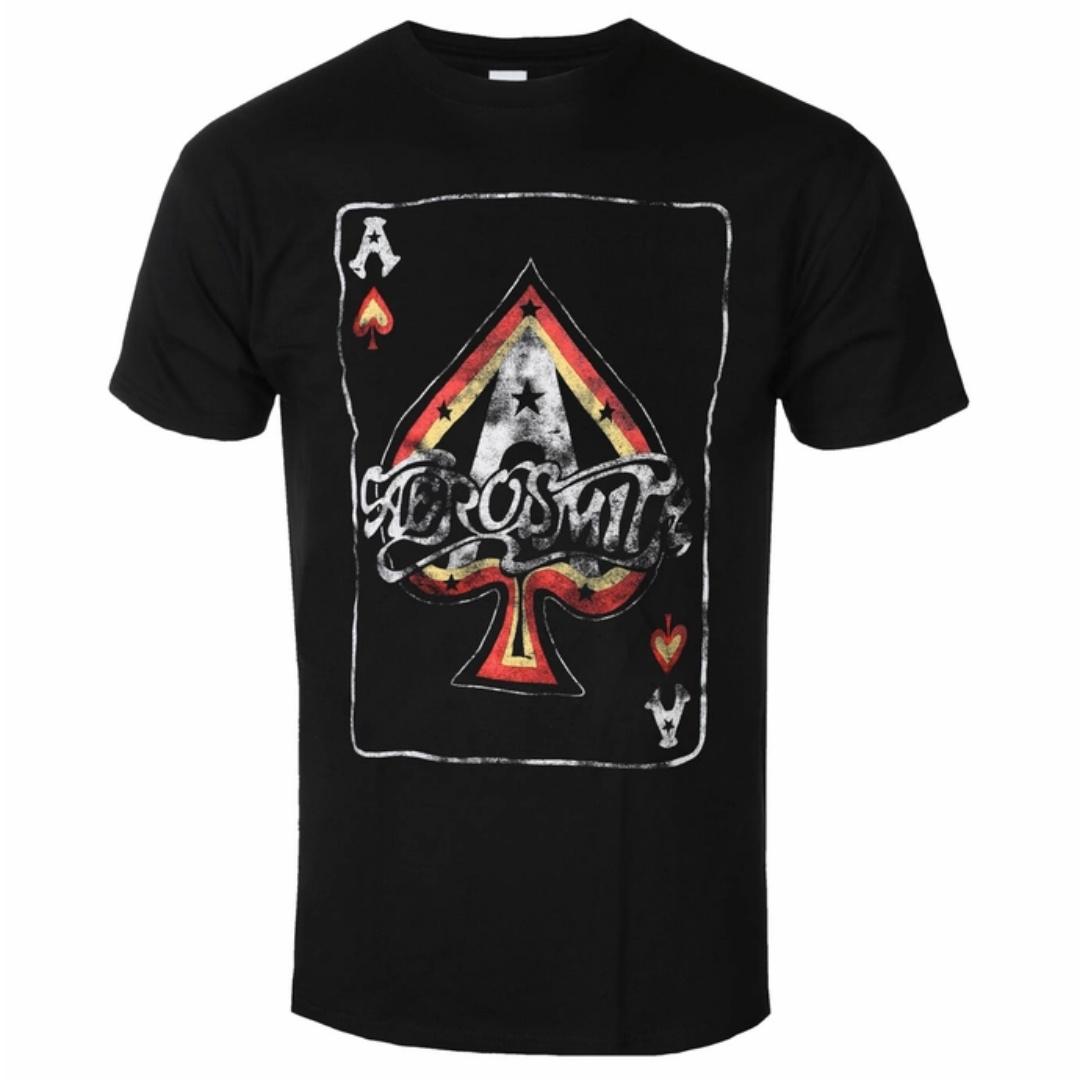 Aerosmith Deuces Are Wild Print TShirt For Everyday And Music Festival Wear Rock Style Items For Unisex And Unisex TShirt S