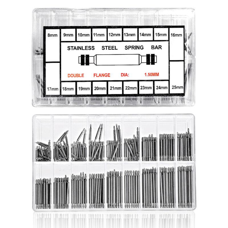 Kit De Réparation Pour Bracelets De Montre - 360 Pièces Barres De Ressort + Outil - Jieddey