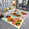 Halloween cartoon comedy adventure movie Scooby-Doo carpet is suitable for living room and bedroom doormats office balcony decorative carpet V5