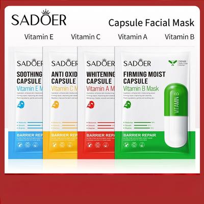 SADEOR Vitamin Repair Antioxidant Whitening Capsule Facial Mask Mask