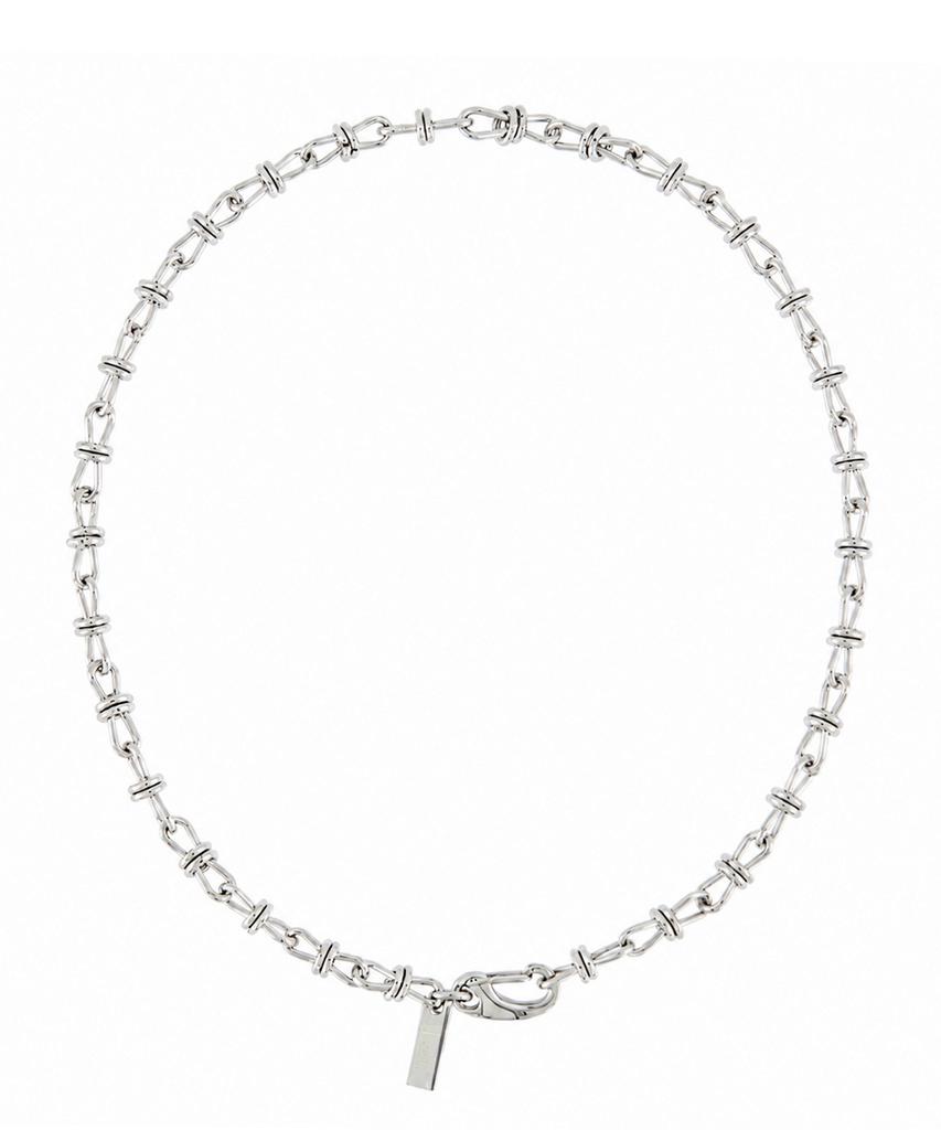 Lanarchive [1185] Barb Wire Chain Necklace