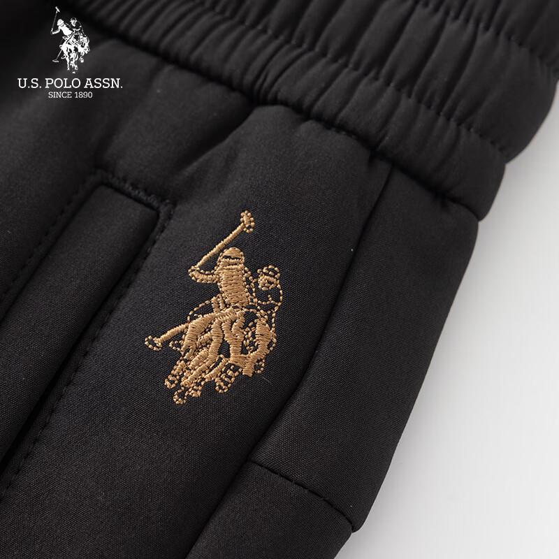 U.S. POLO ASSN. Men's Fleece-Lined Straight-Leg Casual Pants