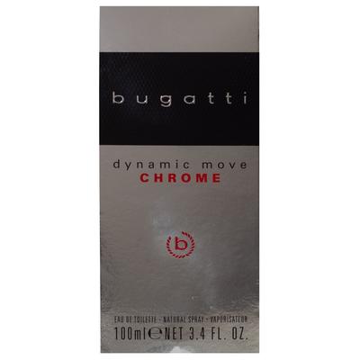 Bugatti Dynamic Move Chrome Eau De Toilette For Men 100