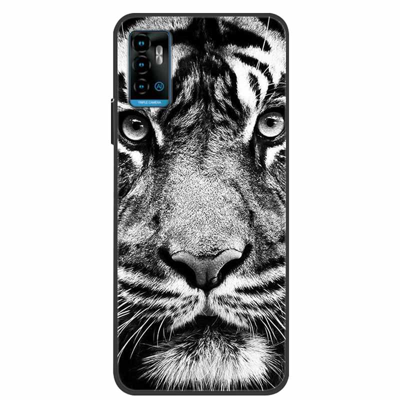 For ZTE Blade A71 Case Shockproof Soft silicone TPU Back Cover For ZTE BladeA71 Phone Cases for ZTE Blade A 71 2021 Cute Cartoon