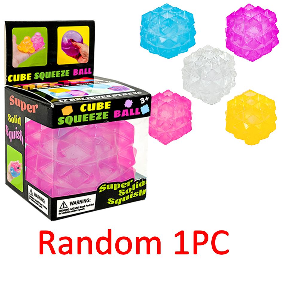 Squishy Needoh Nice Cube Sensory Fidget Cube Stress Relief Anxiety Sensory Tool For Focus Adhd & Office Desk Calming Gadget