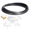 Tiras de Sellado para Techo Solar Impermeables de Repuesto Para Mercedes W204 W212 A2047800098 Aptas Para C W204 C200 C260 E W212 E180 E200