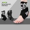 1Pcs  Adjustable Ankle Brace Support For Women & Men With Elastic Lace-Up Design Ideal For Sprained Ankle Injury Recovery