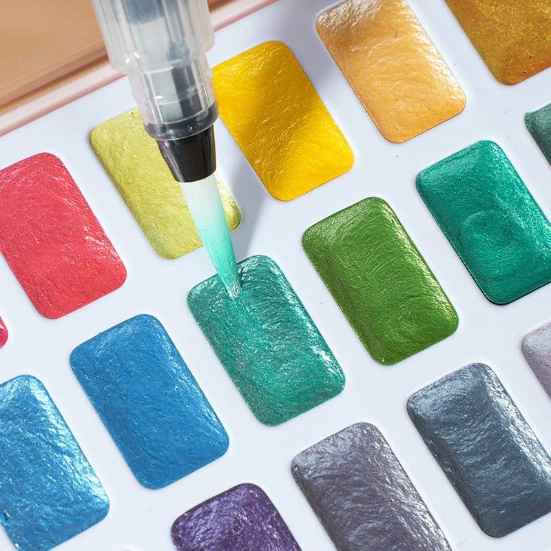 Shiseido Manada Pearlescent Children's Solid Watercolor Paint Set