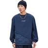 Li Ning Puffer Jackets Men's Blue Crew Neck Moderate Other AWDRA65-4