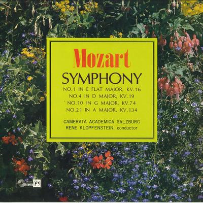 LP Deska CAMERATA ACADEMICA SALZBURG, RENE K - Mozart Čtyři symfonie SMS2947 CONCERT HALL Japonsko Klasická Použitá