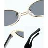 2Pcs Fashion Square Oval Plastic&Metal Frame Women Sunglasses for Men Daily Life Eyewear Accessories