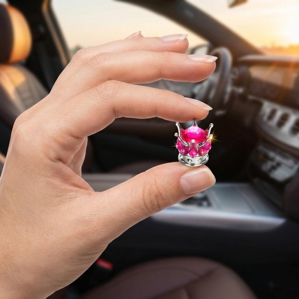 4PCS Crown Diamond Vehicle Car Tire Caps Covers Car Wheel Tire Valve Caps  Cars,Trucks,Bicycles