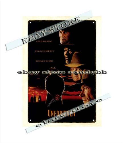 

1992 movie poster clint Unforgiven metal tin sign metal wall artAluminum 20x30cm（7.8x11.8inch）