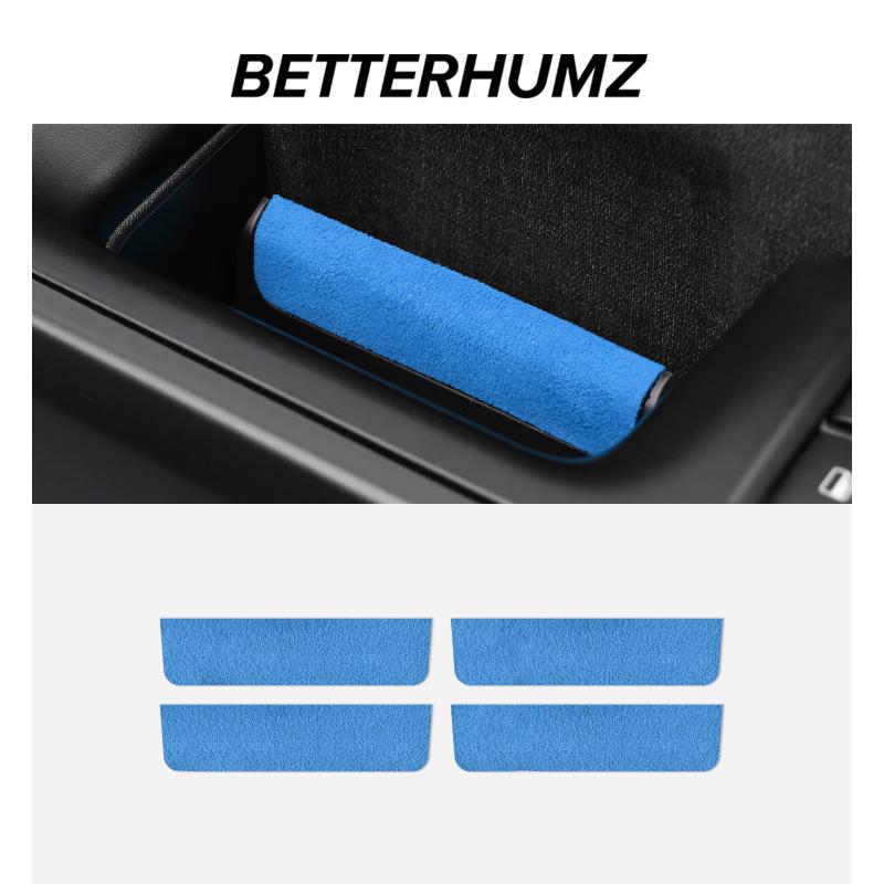 Made of Alcantara Betterhumz For Ford F-150 SVT Raptor -2025 Car Inner Door Handel Trim Stickers Decor Interior Accessories