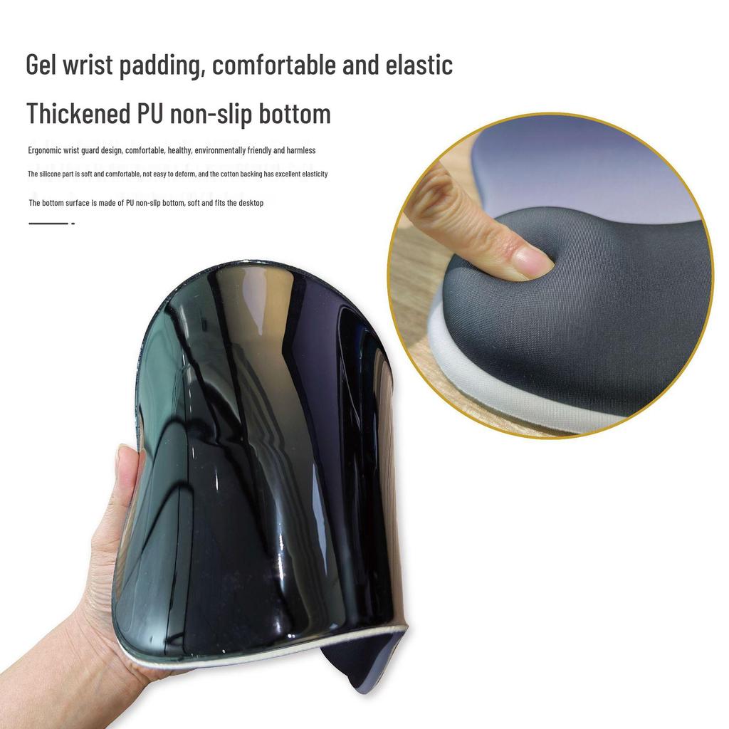 3D Memory Foam Non-Slip Wrist Support Mouse Pad for Gaming & Office