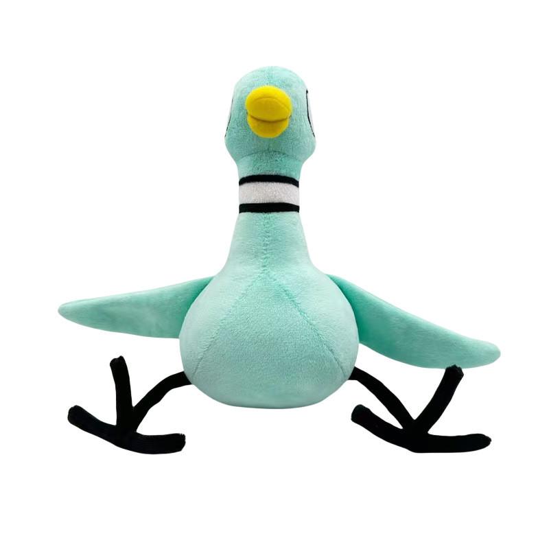 Large Eyed Blue Dove Plush Toy Stuffed Animal With Cotton Kids 25cm Gift