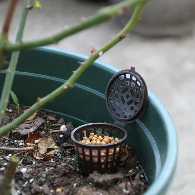 Bonsai Plastic Fertilizer Baskets with Lids