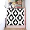 3D Black and White Geometric Peel and Stick Wallpaper Self Adhesive Contact Paper Removable Waterproof Thicken Wallpaper For Furniture Renovation