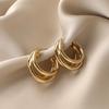 2023 High-End Cold Style Ear Cuffs: Exaggerated Fashion Earrings for Women