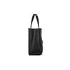 Montblanc Classico Series Solid Color Vintage Palladium Round Ring Leather And Calfskin Tote Bag Men Tote Bags Black 130045