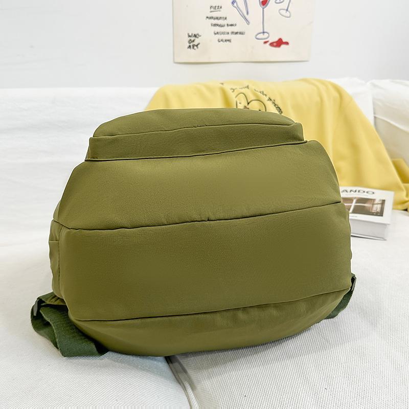 Rucsac Culoare Solidă Geantă Multifuncțională pentru Femei Geantă de Mână cu Capacitate Mare pentru Studenți Geantă de Umăr