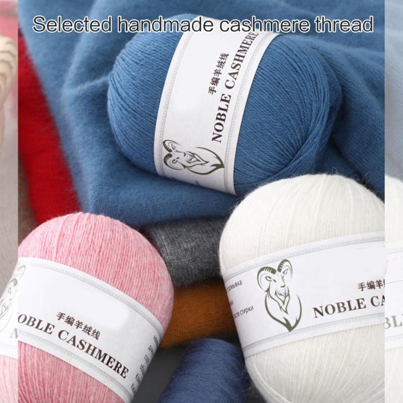 Skein Wool Yarn Bundle for Crafting Create Beautiful Scarves, Hats, and More Safe and Durable Soft Crochet Yarn 50g
