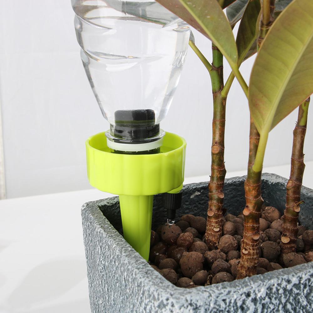 Outdoor Control Valve Switch Bottle Drip Irrigation Slow Release Self Watering Spike Plant Waterer