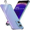 Protective Case - E.F.CONNECTION - OPPO Find X5 Lite - Shockproof - Silicone - Transparent