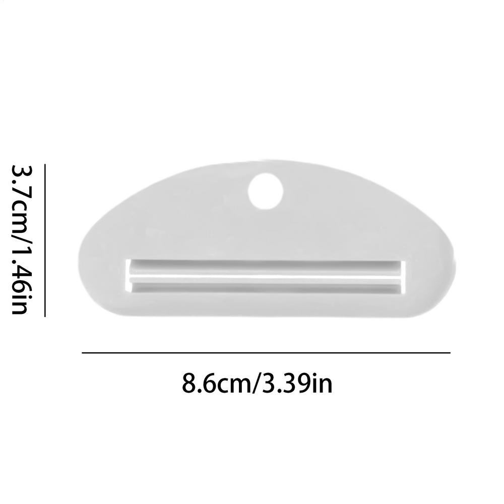 

1pcs Manual Toothpaste Dispenser Cream Tube Squeezer Bathroom Squeeze Paste Extruding Clip Squeezing Clamp Multifunction белый