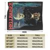 Hellraiser Pinhead Blanket Fleece Print Breathable Super Soft Throw Blankets for Bedding Outdoor Bedding Throws