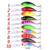 Rocking Small Fat Minnow Floating Lure: Long Cast, Heavyweight, Hard Bait for Cross-border Fishing.