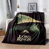 2025 New Fashionable L-Lord of the Rings Printed Blanket Hotel Office Comfortable Warm Sofa Bed Soft Blanket Gift Picnic Blanket