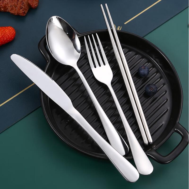 Xuanrun Portable Stainless Steel Chopsticks and Spoon Set