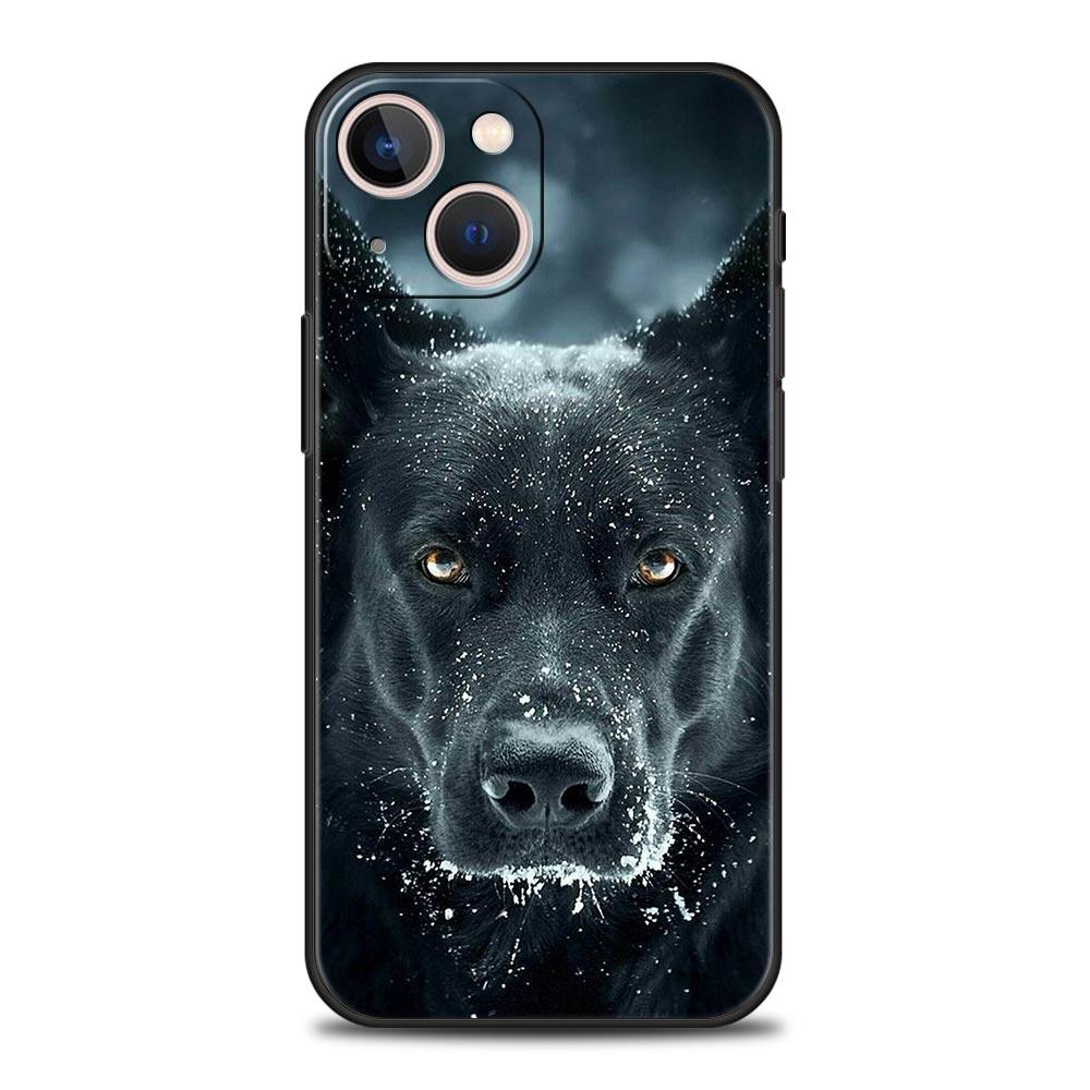 Doberman Dog Phone Case Cover for iPhone 17 16 15 14 13 12 11 Pro Max 17 Air Plus Shockproof Soft TPU Shell Fundas Capas Coque