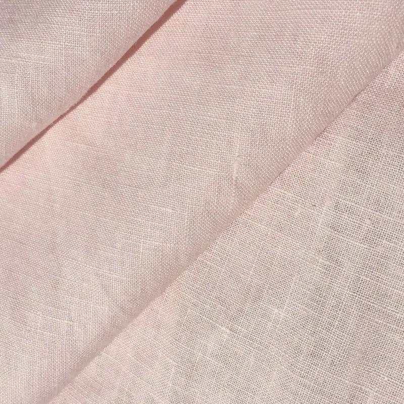 100% French Linen Fabric, Soft Non-woven Washed Linen for Clothing, Tablecloths, Curtains, DIY Sewing Natural Flax Material