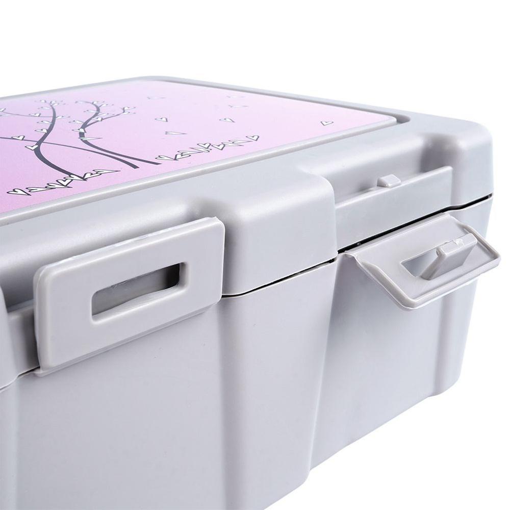 Pojemnik Śniadaniowy Lunchbox Śniadaniówka Pudełko na Śniadanie Sztućce